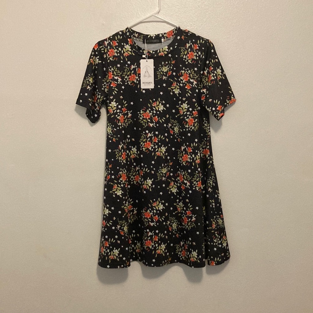 Flowery Floral Dress by XCHQRTI